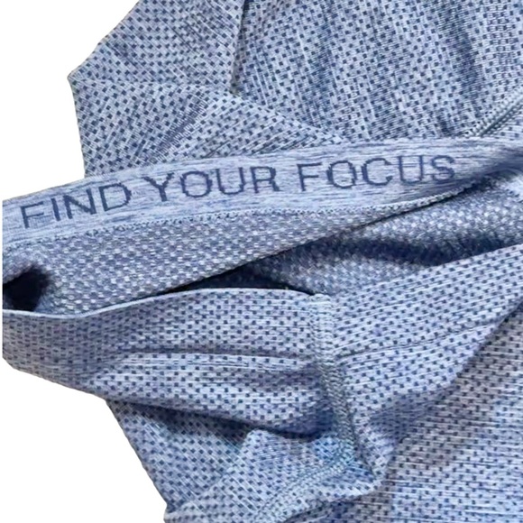 LULULEMON Athletica men’s license to train blue moisture wick shirt size XL - Picture 5 of 17